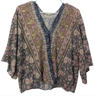 Mystree ,Multicolor Blouse, Size S